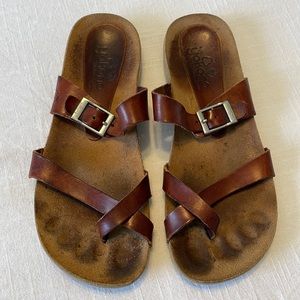 Yokono leather sandles